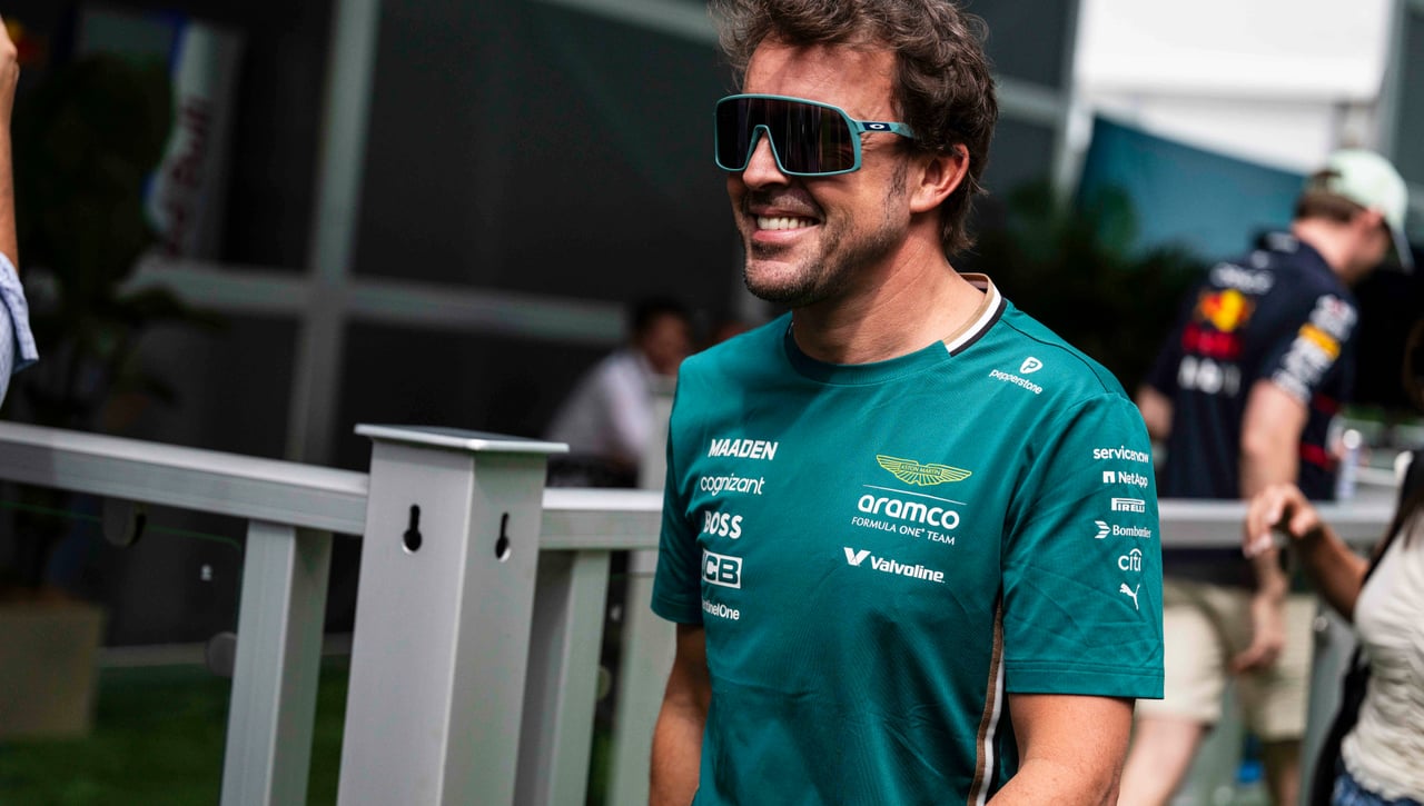 Fernando Alonso da la sorpresa en Miami