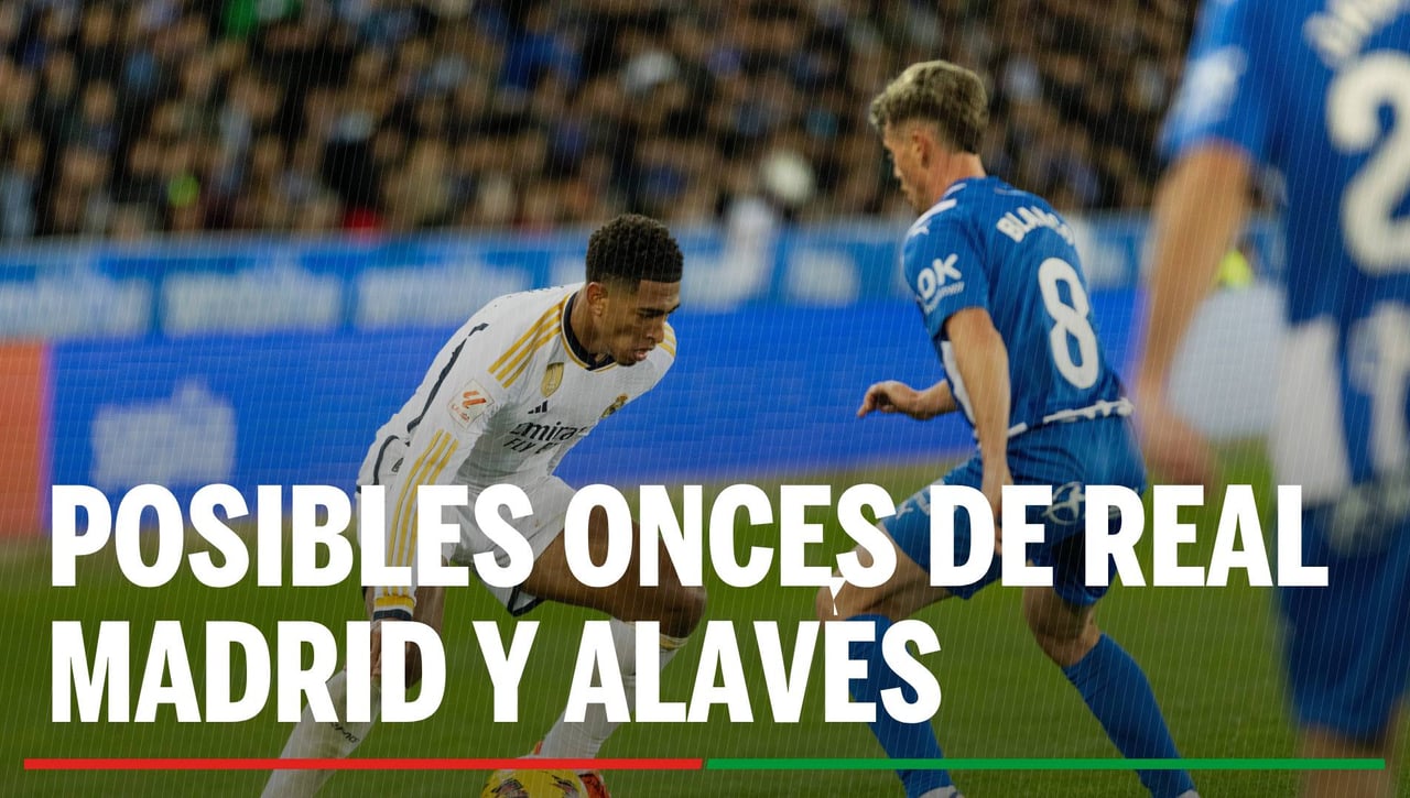 Alineaciones Real Madrid - Alavés: Alineación posible de Real Madrid – Deportivo Alavés en la jornada 36ª de LaLiga EA Sports