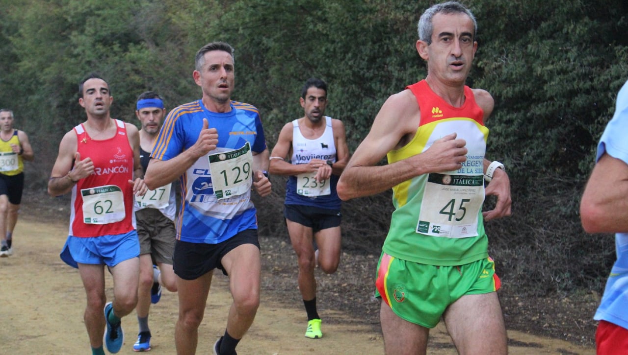 Así avanzan los dorsales del Cross Internacional de Itálica a 15 días 