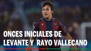 Alineaciones Levante - Rayo Vallecano: Alineación posible de Levante y Rayo Vallecano en el partido de la jornada 9 de LaLiga