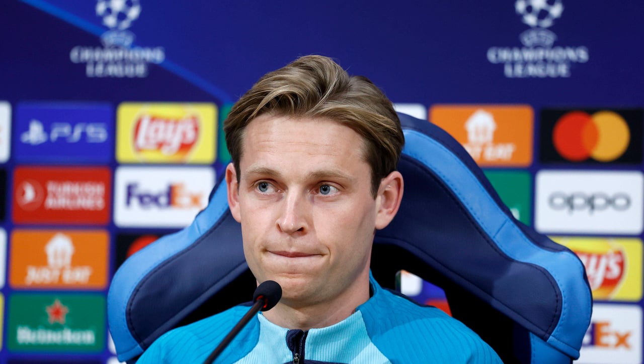 De Jong y su noche más especial con el Barça 