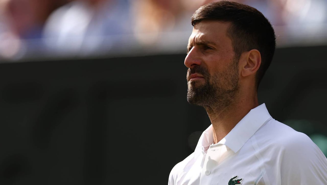 Malas noticias para Djokovic en Wimbledon