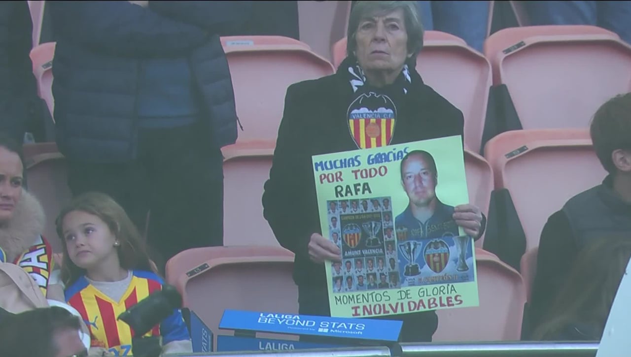 El detallazo del Valencia con Rafa Benítez