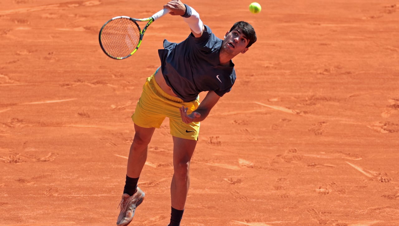 Carlos Alcaraz encuentra un truco para Montecarlo