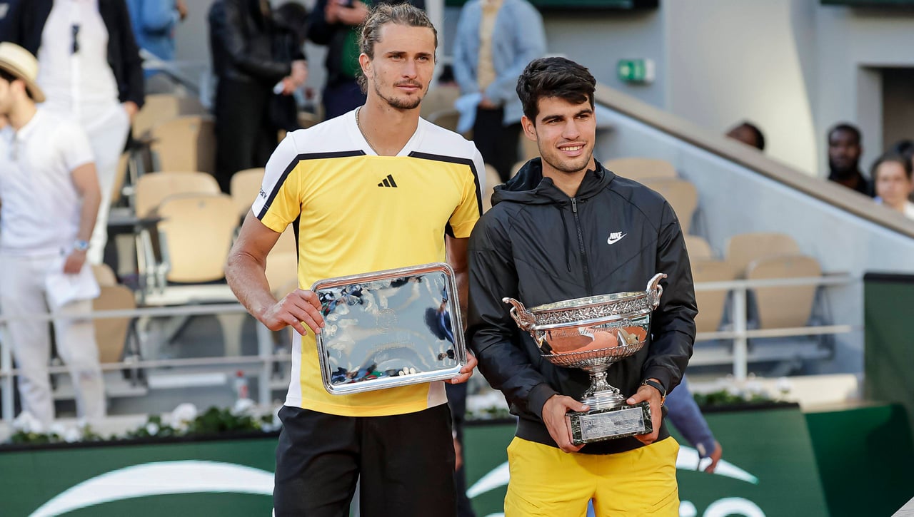 Zverev coge el testigo de Alcaraz