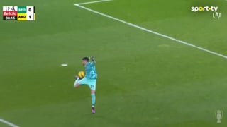 La increíble pifia de Rui Silva que casi cuesta la derrota al Sporting CP