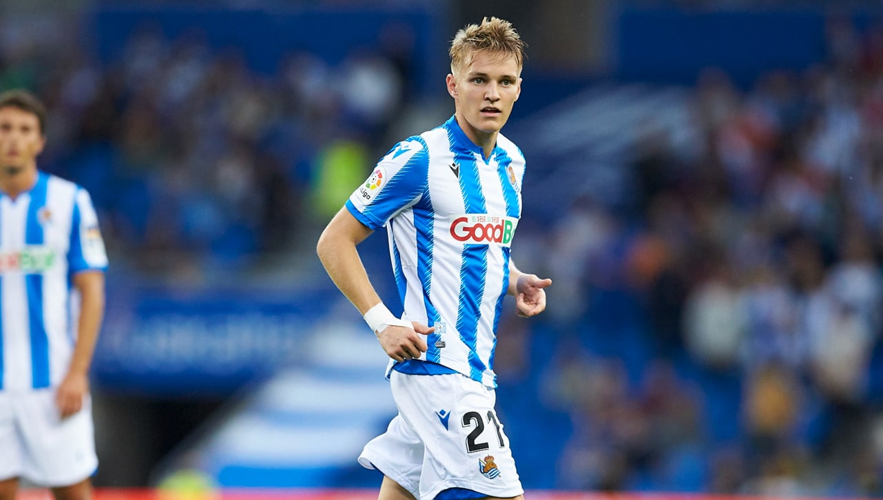 El guiño de Odegaard a la Real Sociedad tras su marcha al Arsenal