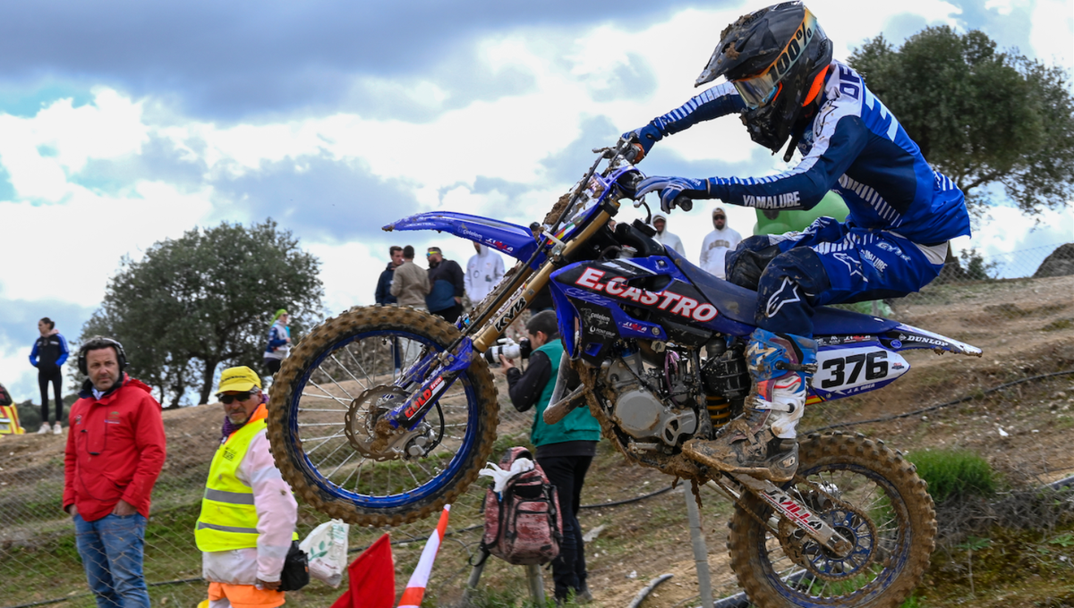 Yamaha Eduardo Castro logra dos podios en el Motocross de Osuna