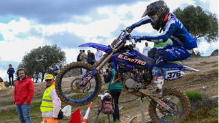 Yamaha Eduardo Castro logra dos podios en el Motocross de Osuna