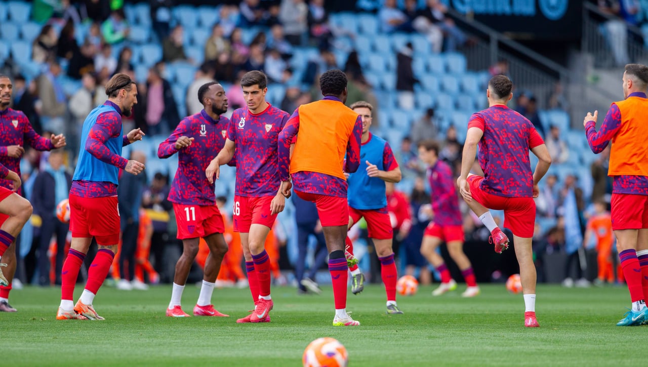 Puntos uno a uno del Sevilla FC en su visita en LaLiga EA Sports al RC Celta: Kike Salas, el mejor '9'