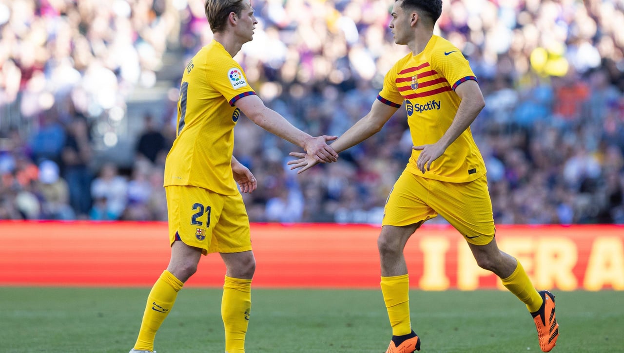 La esperanza de Xavi con de Jong y Pedri