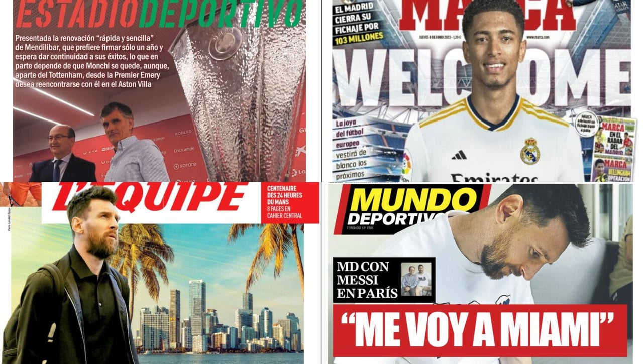 Miami se lo confirmó a Messi, el Madrid ya tiene el primero, Monchi se lo piensa...