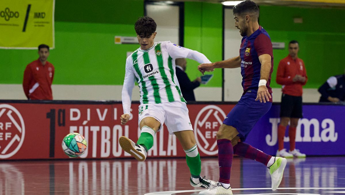 Betis Futsal 1-3 Barça Futsal: Insuficiente lucha ante la solvencia culé 