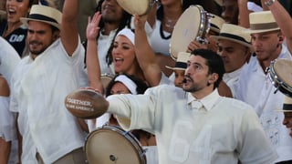  La comentada reacción de Bad Bunny tras su actuación en la Super Bowl LX