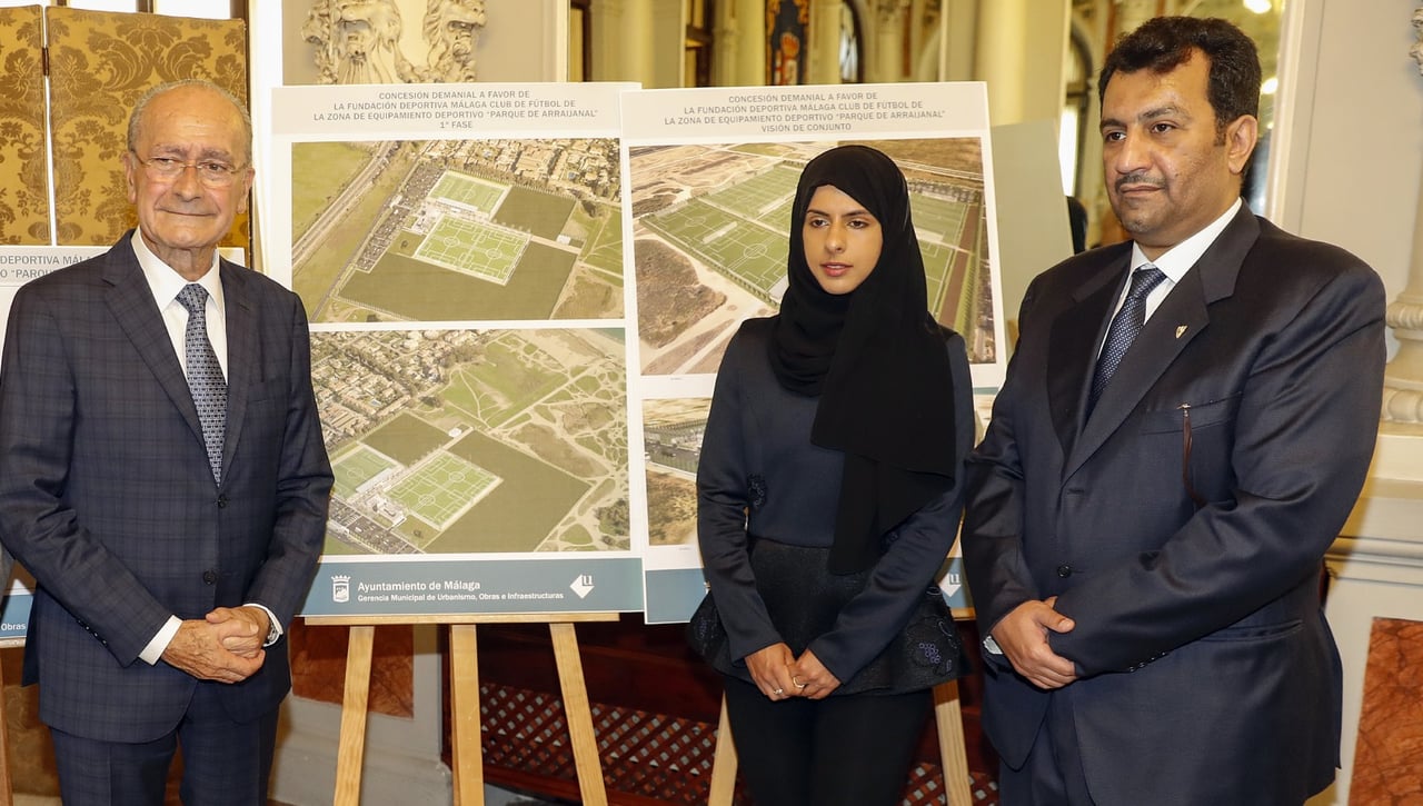 Al-Thani 'aparece' para negar la venta del Málaga a un primo 