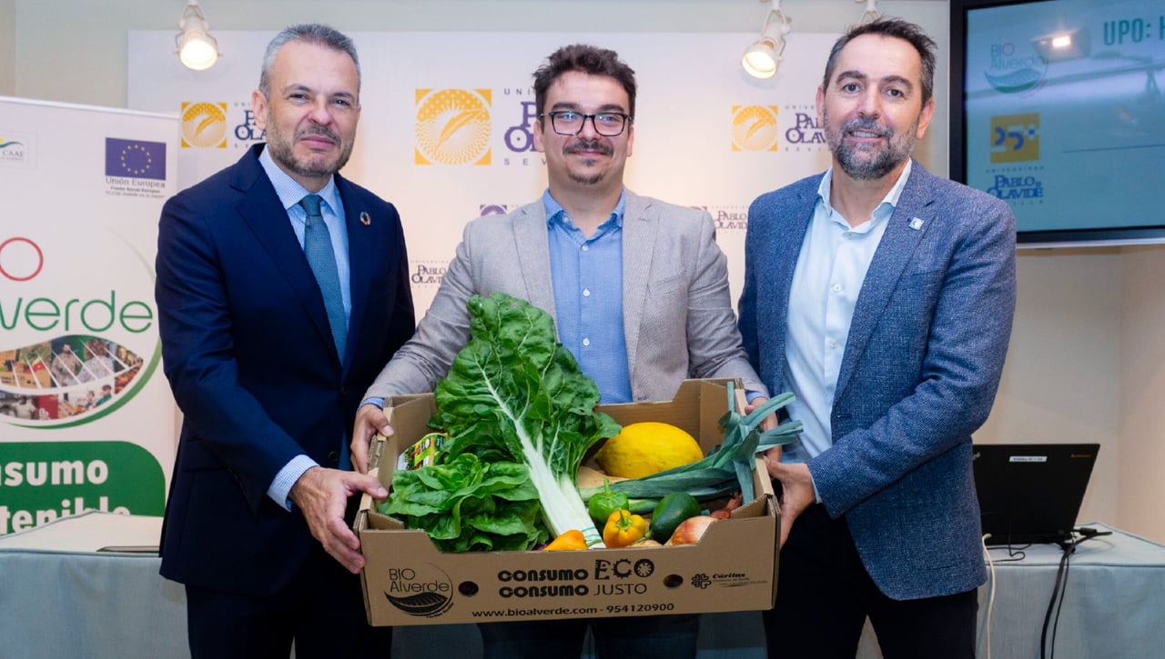 La UPO y BioAlverde, por un consumo más justo y saludable entre la comunidad universitaria