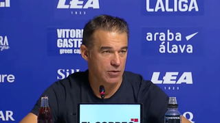 García Plaza es rotundo con Karrikaburu y no esconde su opinión sobre Garitano y el Almería