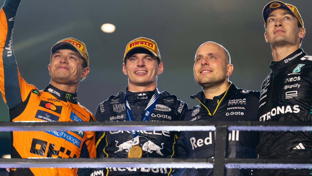 Verstappen bromea con el resultado de Norris en Las Vegas
