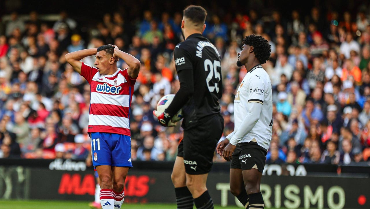 La importante polémica que se le olvidó incluir al árbitro del Valencia - Granada