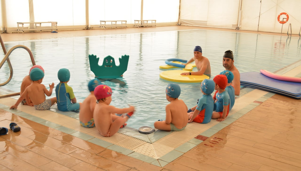 Gymkhana acuática para la familia