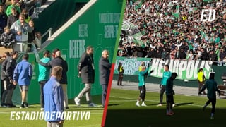 Isco y Amrabat se dan un baño de masas bajo diez mil personas en La Cartuja