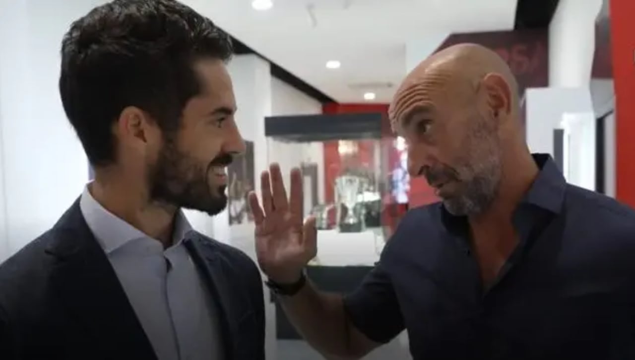 La frase de Isco que colmó el vaso con Monchi