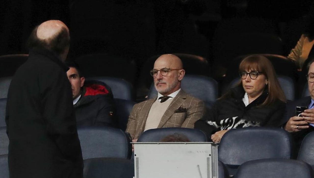 La primera lista de Luis de la Fuente con España