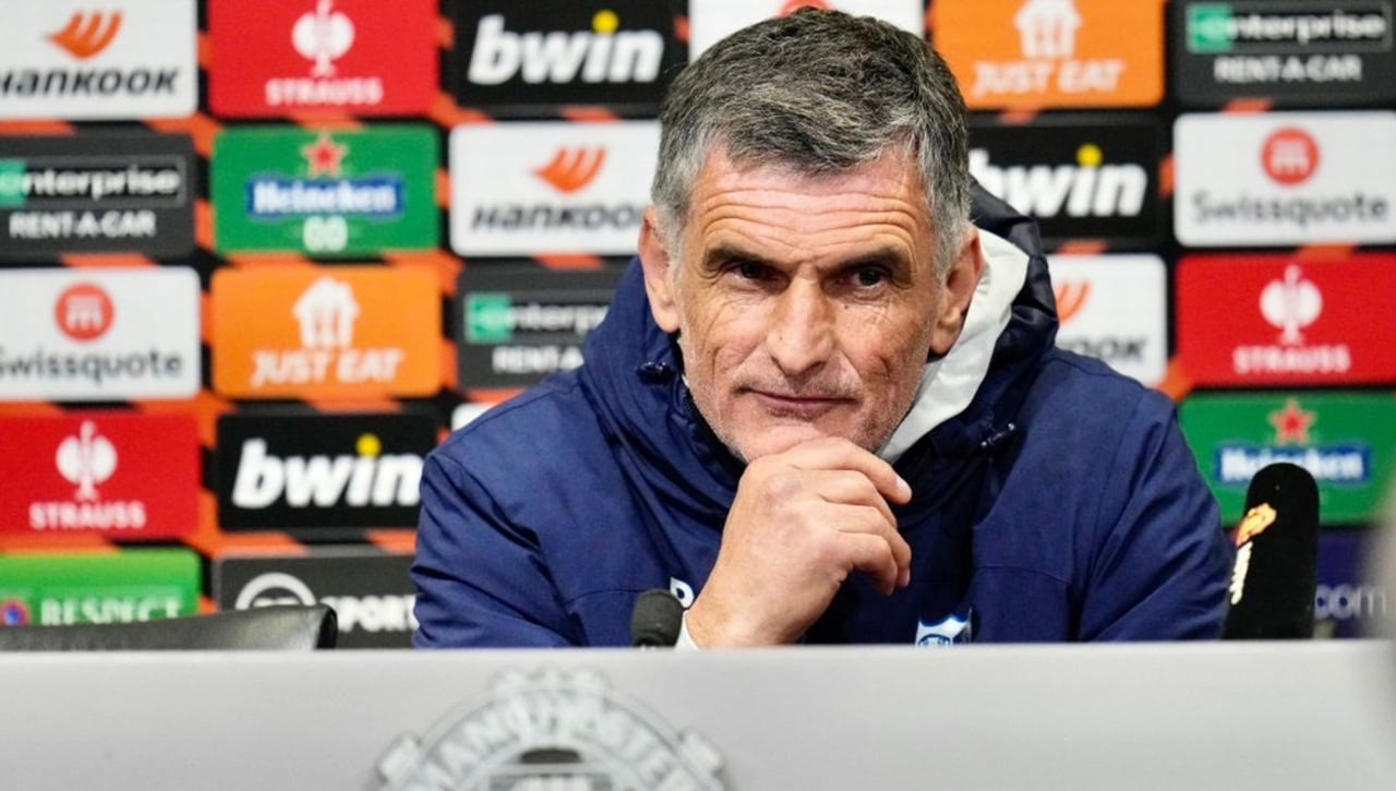 Para Mendilibar, todo comenzó con "un 'meneo' tremendo" y con un United que les "estaba aplastando"