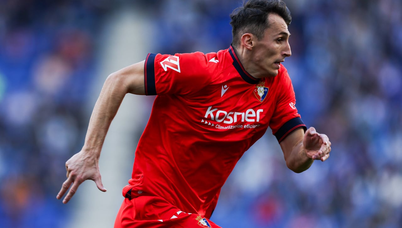 Budimir ya está de vuelta con Osasuna