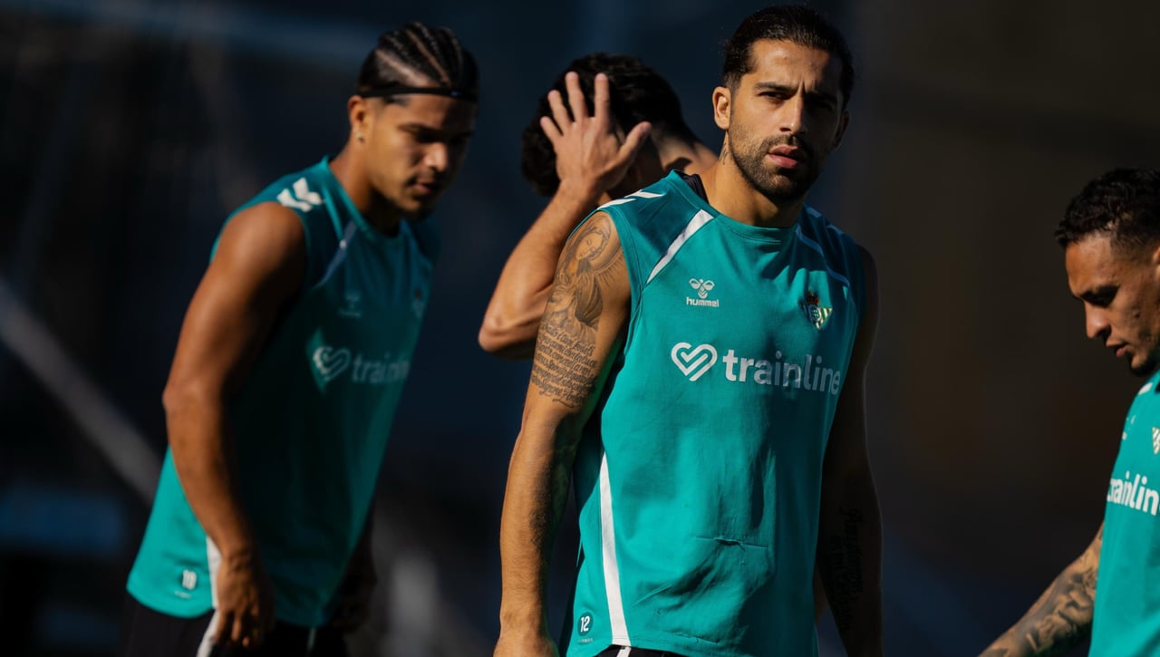 Buenas y malas noticias en el Betis a dos días del debut en Europa League