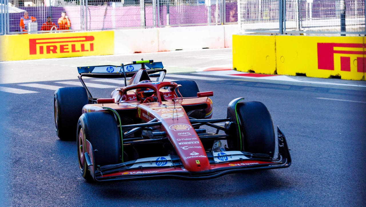Carlos Sainz se va de fiesta en Austin