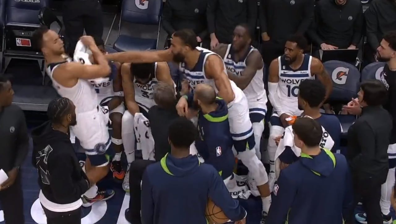 ¡Un puñetazo de Rudy Gobert a un compañero siembra el caos en la NBA!