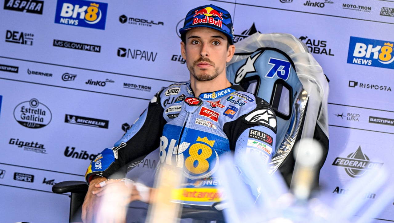 La suerte sonríe a Álex Márquez en Brno