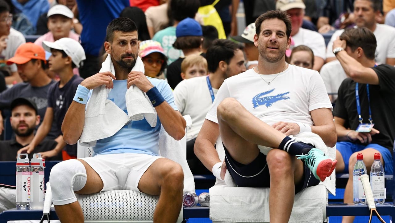 Djokovic hace llorar a Del Potro