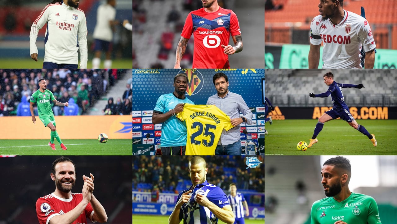 Los futbolistas libres más apetitosos para los clubes que todavía quieran fichar