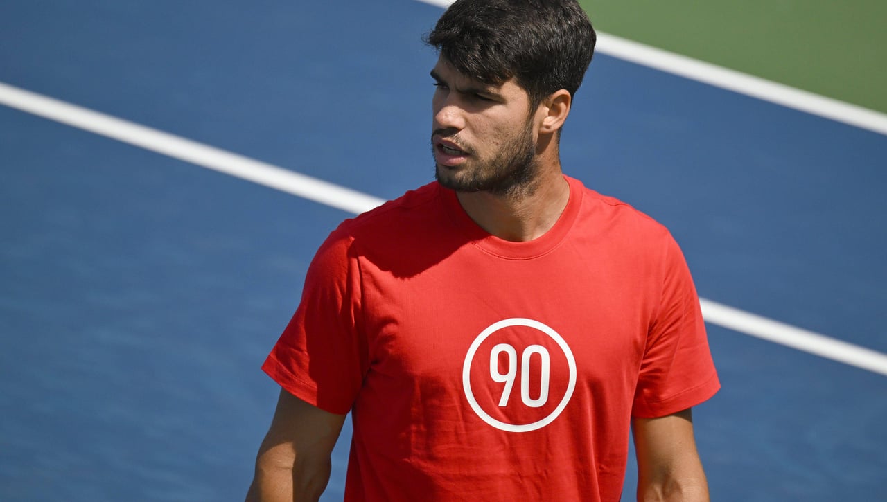 Carlos Alcaraz sorprende con un cambio radical en su debut en el US Open