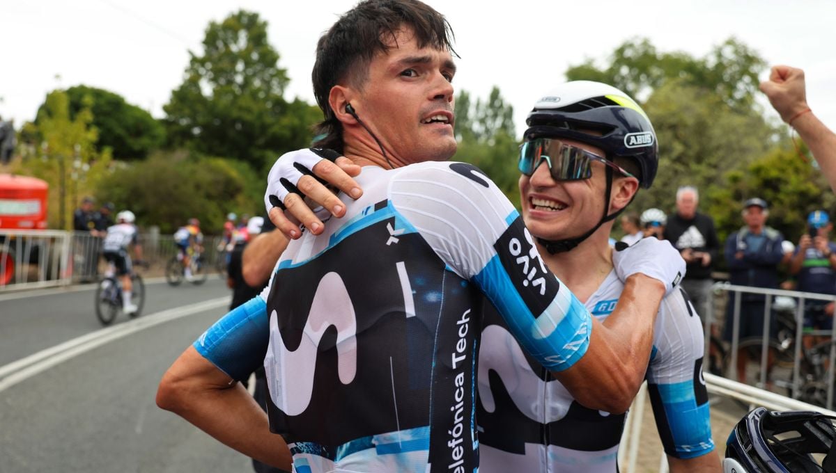 Javi Romo rompe los pronósticos con el Movistar Team