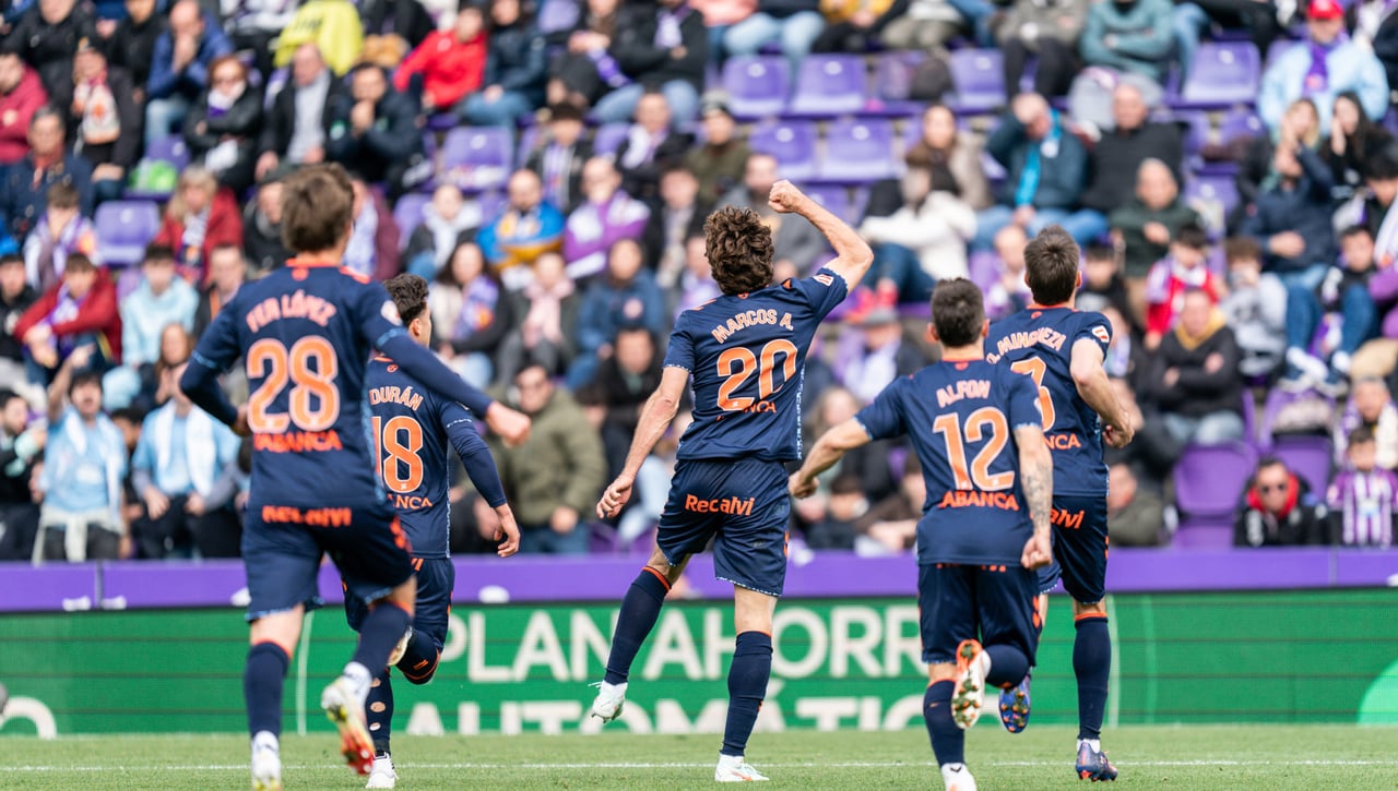 Valladolid 0-1 Celta: Marcos Alonso sigue soñando con Europa