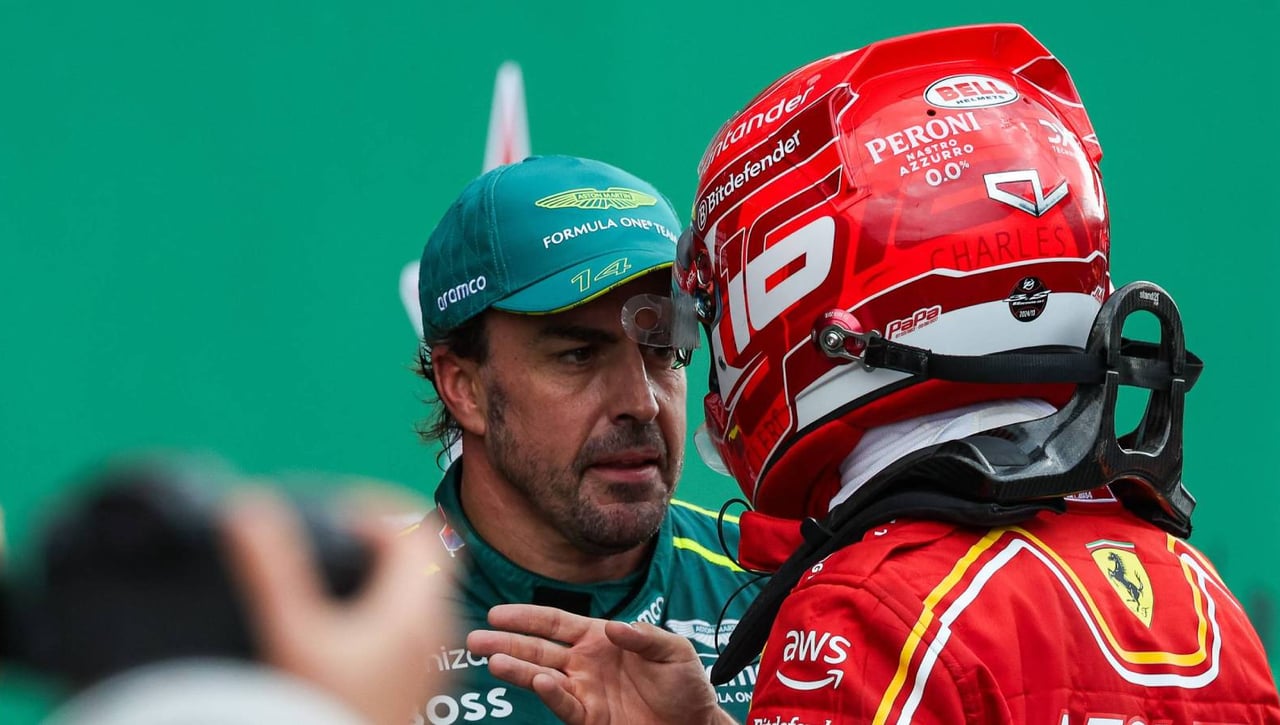 Carlos Sainz y Alonso comparten enemigo en Bakú