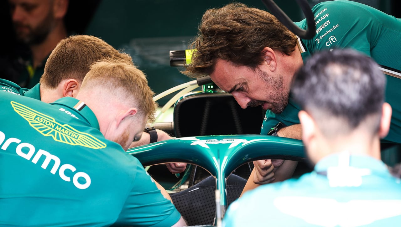 Fernando Alonso apuesta por un cambio en su Aston Martin
