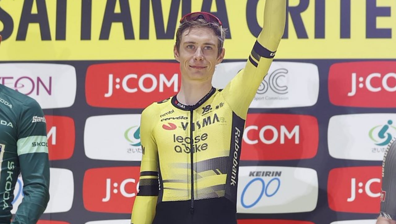 Jonas Vingegaard sonríe el último con su triunfo en Saitama