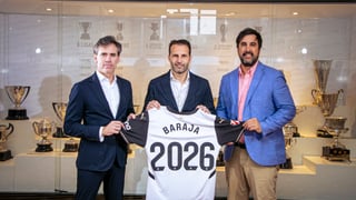 Rubén Baraja renueva con el Valencia