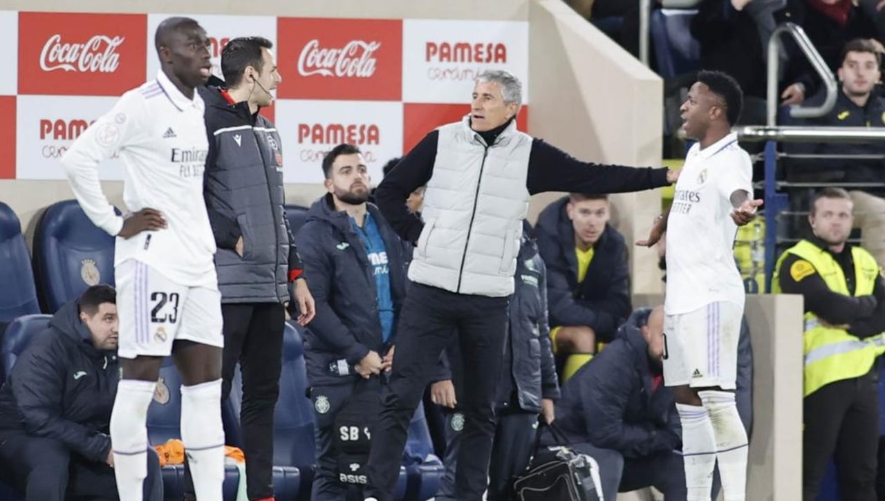 El vídeo del reproche de Ancelotti a Rodrygo y el del enganchón de Pepe Reina con Vinicius