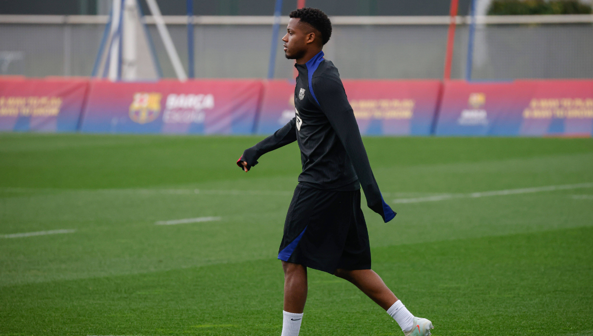 Problemas entre Ansu Fati y Hansi Flick