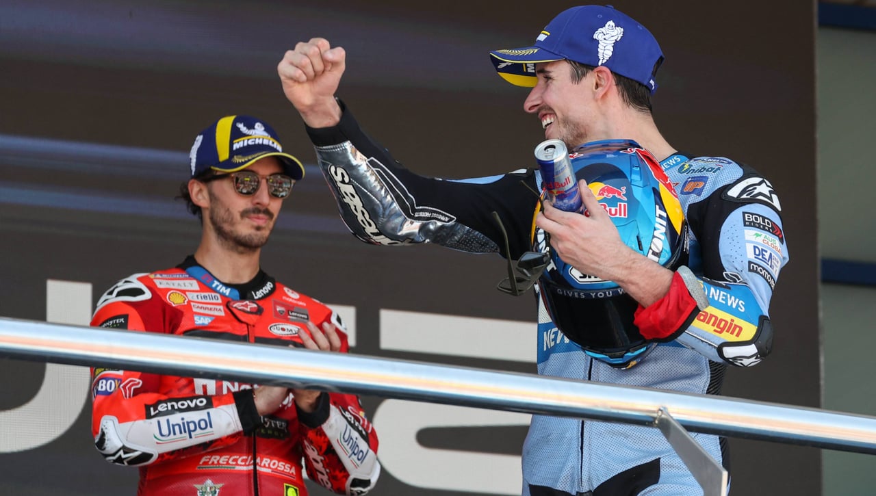 Bagnaia ya es una amenaza real para los hermanos Márquez