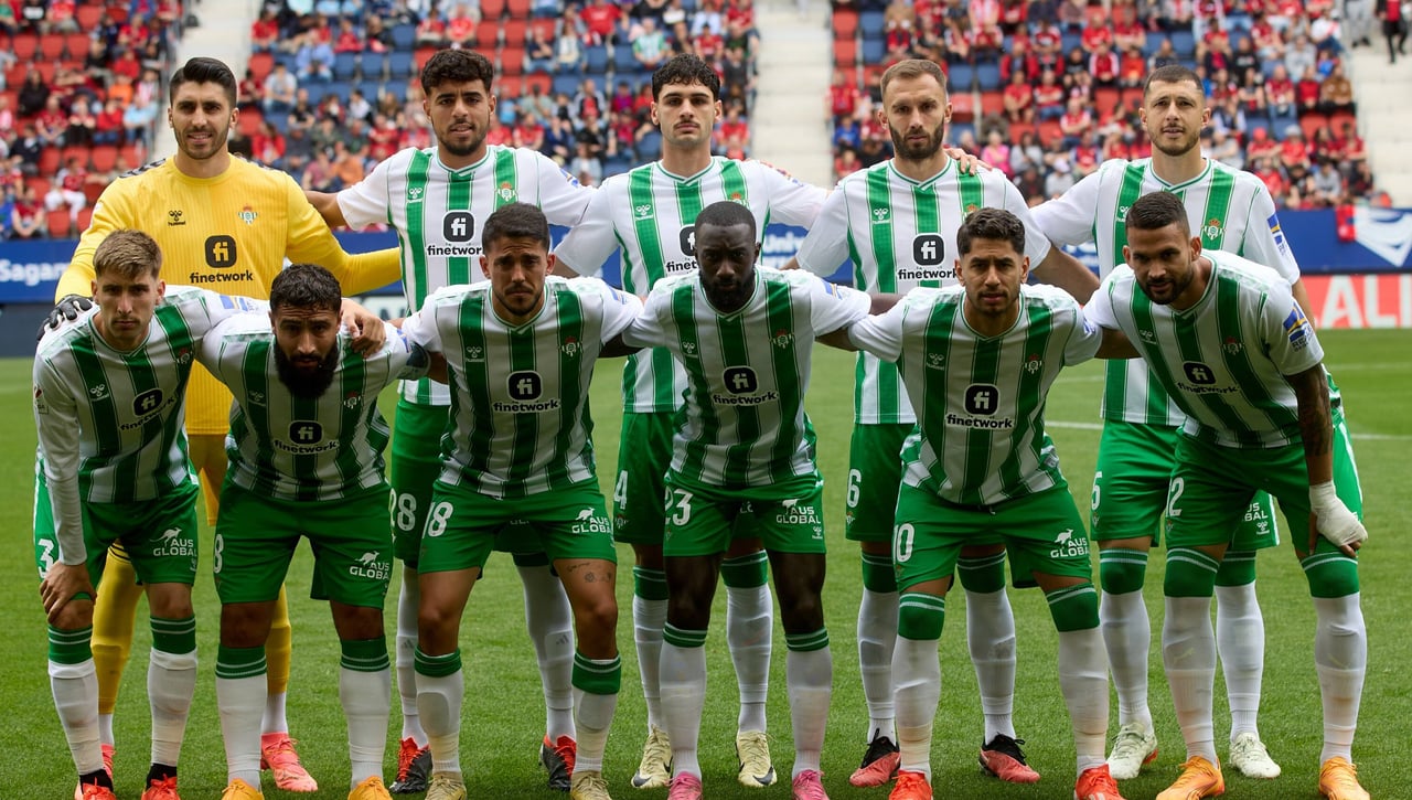 Puntuaciones uno a uno del Betis en su partido de LaLiga ante Osasuna: 'Ayosex' pone picante