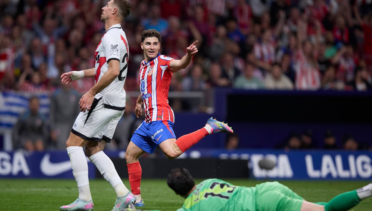 Julián Álvarez y los seis fijos del Atleti