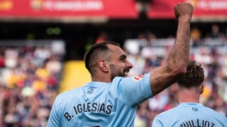 Borja Iglesias recibe el visto bueno de cara a un mes de enero muy exigente para el Celta de Vigo, empezando por el Valencia