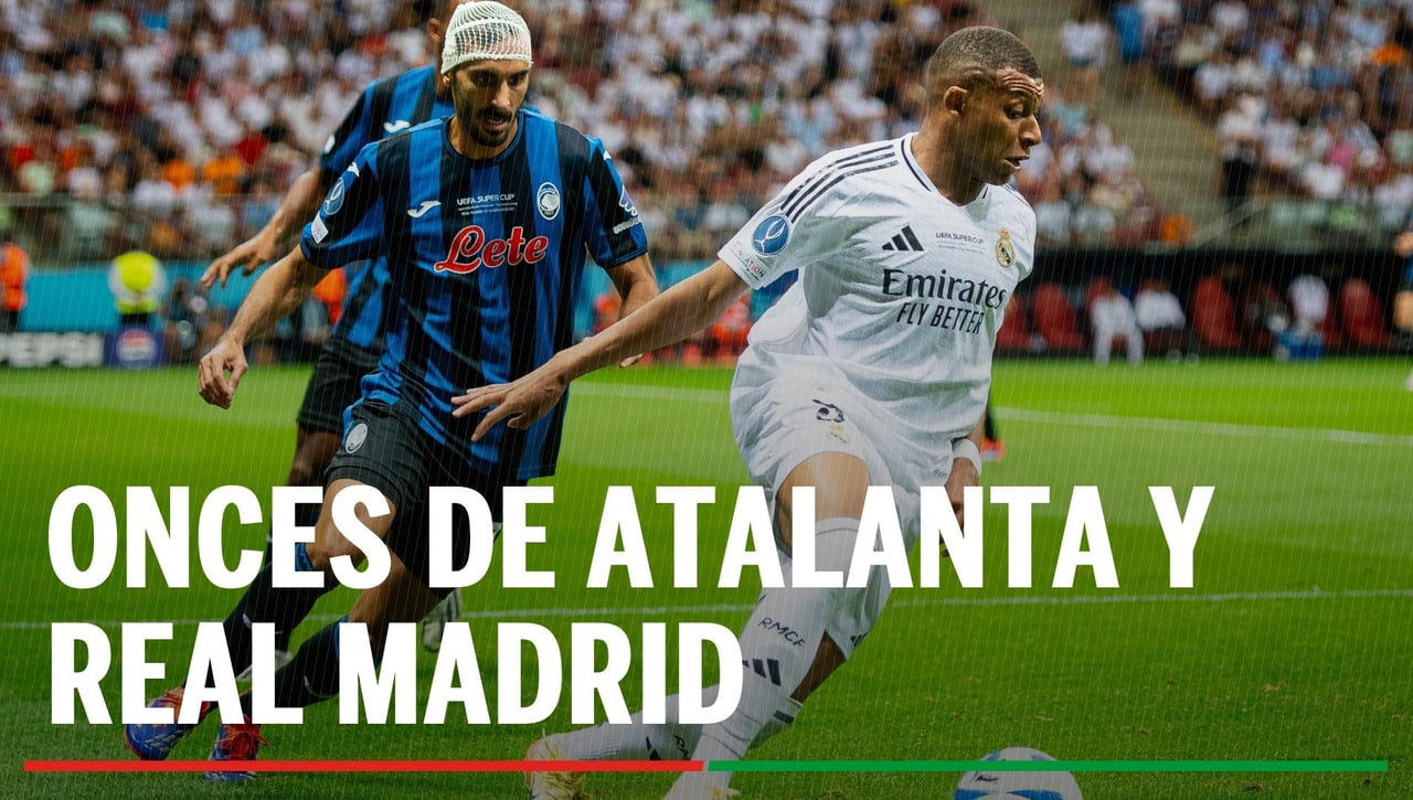 Alineaciones Atalanta - Real Madrid: Alineación posible de Atalanta y Real Madrid en el partido de hoy de la UEFA Champions League