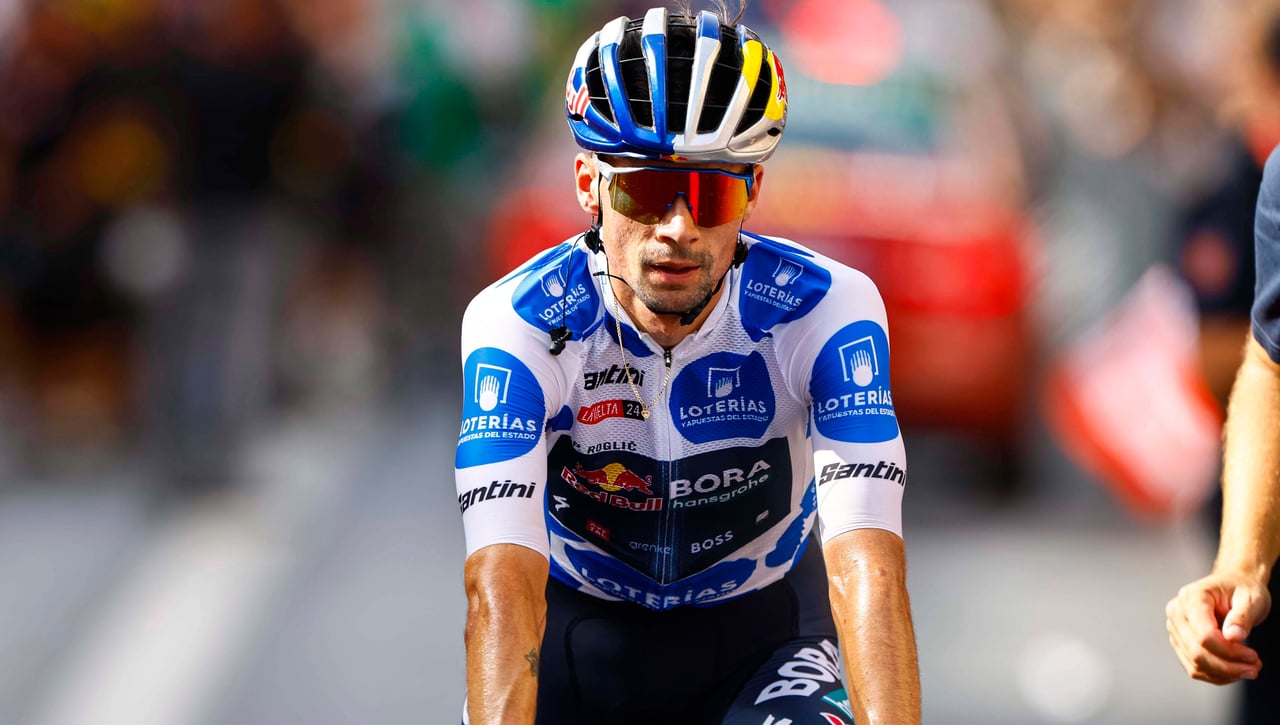 A Primoz Roglic se le escapa su plan para ganar la Vuelta a España